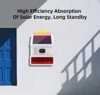Alarma Solar Inalámbrica 433MHZ Con Sonido Y Luz Flash Para Exterior Sistema De Seguridad Hogar PGST GSM Silbato De Alarma - details 4