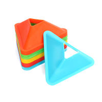 5PCS Conos De Entrenamiento De Fútbol Triángulos Para Práctica En Campo Deportivo Agilidad Equipamiento Portátil Para Niños Y Adultos - details 6