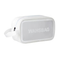 1-4 Uds Bolsas Neceser Transparente para Viaje, 26x15x10cm, Neceser de Viaje para Maquillaje de PVC Portátil Organizador Cosmético con Cremallera, Estuche de Transporte para Mujer, Negocios, Baño - details 13