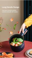 Mini Olla Eléctrica Multifuncional De Doble Capa Antiadherente Para Cocinar Fideos Y Sopas En Casa Herramienta De Cocina - details 2