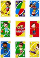 Mattel Games UNO Junior Move - Juego de Cartas con Tres Niveles para Jugar -  Juego de Mesa Divertido para niños y niñas mayores  de 3 años - details 0