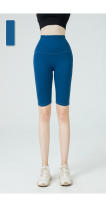 Shorts De Yoga Para Mujer High Waist Push-up Pantalones De Fitness Verano Running Shorts Deporte Nylon Lycra Sin Químicos - details 9
