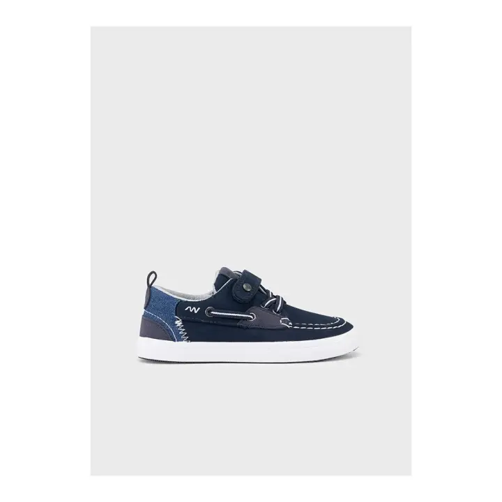 MAYORAL 43.676 084 Zapatillas de lona niño 34835 25V NAUTICO TEXTIL VELCRO MARINO - 1