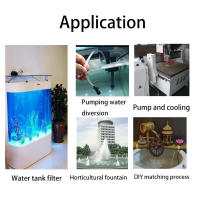 Bomba De Agua Submersible Para Acuario Y Piscina Eficiente En Energía Fuente De Fuente Silenciosa Con Filtro Para Tanque De Peces Con Enchufe EU/US - details 11