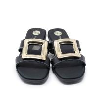 TINA KIZ 5565 NEGRO Sandalias planas de Mujer 35145 25V PALA NEGRO - details 0