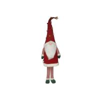 Gerimport Gnomo de pie Navidad 62x50x220 cm rojo - details 0