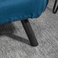 Sofá Cama Reclinable con Función de Cama, Sofá Ajustable con Respaldo Ajustable, Azul 102x73x81cm, Perfecto para Habitación de Invitados - details 1