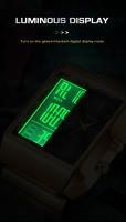 Reloj Militar FOXBOX Para Hombre De Lujo Cuadrado Digital Resistente Al Agua Y Shock Con Display LED Y Cuarzo Moda Deportiva - details 8