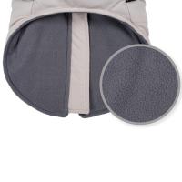 Chaqueta Para Perro Con Doble Correa Y Capucha Chaqueta De Viento Para Mascotas Material Poliéster Calor Para Otoño/Invierno - details 3