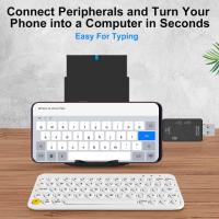 Adaptador de lector de tarjetas MicroSD 6 en 1 USB a SDTF SDXCs para PC, portátil, smartphone y más lector de tarjetas de smartphone - details 5