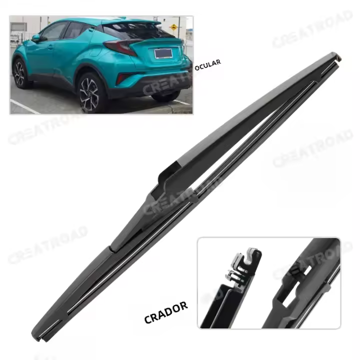 Limpiaparabrisas Trasero 14" Para Toyota C-HR 2016-2023 Limpieza De Ventanas Traseras Material De Goma Accesorio De Automóvil - 1