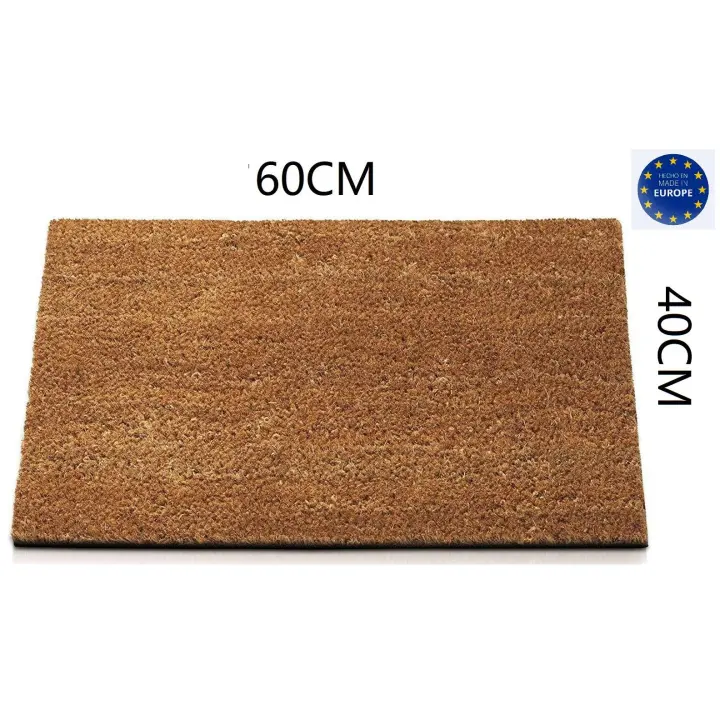 YUMO HOUSE – Felpudo de Coco Natural Ecológico, Resistente y Antideslizante, Ideal para Interior y Exterior de Hogar, Oficina, Puertas y Jardín. HECHO EN EUROPA - 1