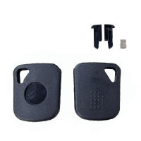 Carcasa De Llave Transponder Universal 10/20pcs Para Coche Con Soporte De Chip Y Cabeza De Llave Sin Logo ABS+Metal - details 5