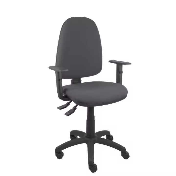 Silla Ayna S bali gris oscuro con brazos regulables - 1