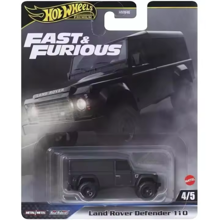 Hot Wheels Premium Fast & Furious 2025 Land Rover Defender 110 4/5 - 1