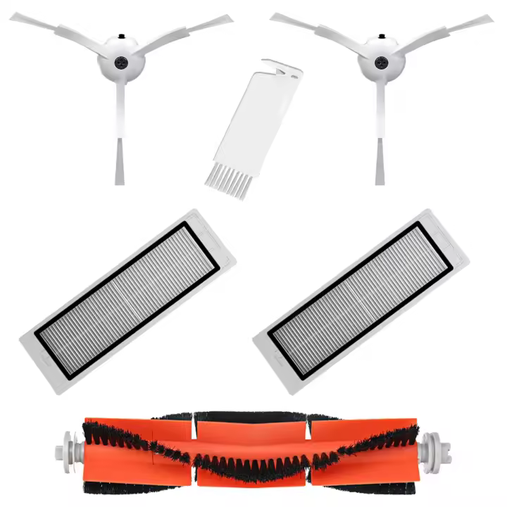 MIRTUX Kit esencial compatible para Xiaomi Mi Robot Vacuum 1 y 2 - 1
