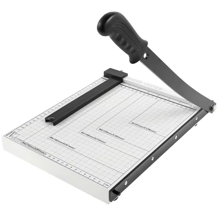 Cortadora De Papel Segura Antideslizante Trimmer Versátil Estable Para Oficina Artesanía O Fotos - 1