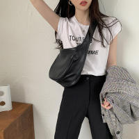 Bolso De Hombro Boho Para Mujer Gran Capacidad De PU Cuero Bolsos Cruzados De Moda Bolso De Mano Underarm Dumpling Monedero - details 2