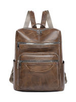 Anti-robo Mujer Mochila de Cuero de Pu Mochila De Bolsa de mano Mochilas Casual - details 15