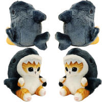 Muñeco De Peluche De 12cm En Forma De Golosina De Calamar Y Gato Lindo Colgante Para Decoración De Habitación Coche Y Bolso Regalo Festivo Para Todas Las Edades - details 0