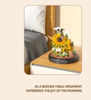 Juego De Construcción De Bloques Insectos Y Flores Set De Abeja Mariposa Y Plantas Con Cubierta Antisuciedad Juguetes DIY Para Niños Regalos De Navidad Educativo Y Divertido Para Adolescentes Y Adultos - details 8