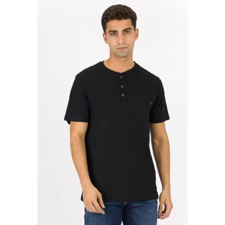 Camiseta Manga Corta Tiffosi Brian Negra - 1