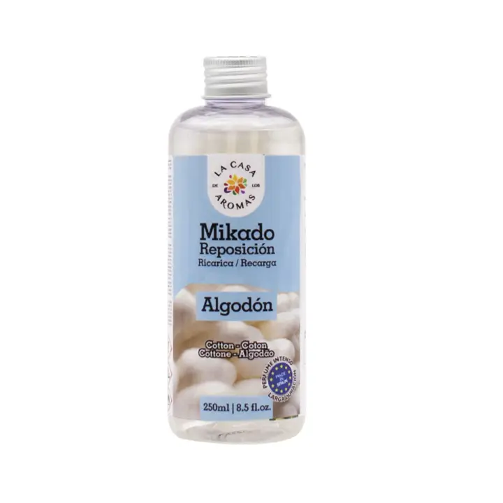La Casa de los Aromas -  Botella de Ambientador fragancia Aroma Mikado hogar para Reposicion 250 Ml con Varillas - 1