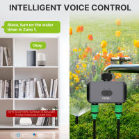 Controlador De Válvula De Riego Inteligente MOES Tuya Bluetooth 2-Enchufe Timer Programable Con App Remote Para Lavadora Y Filtro - details 10