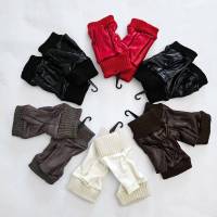 Guantes sin dedos para Mujer Gruesos Calentadores para Invierno Protección contra el frio Talla única Ajustable - details 2
