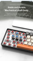 Teclado Mecánico Portátil De 60% APAYADO K61 Con Cable 61 Teclas RGB Phantom Negro Blanco Rojo Switch Rojo/Ácido Para Escritorio Portátil Tablet - details 6