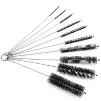 Set De 10 Pinceles Multifuncionales Portátiles Para Limpieza De Botellas De Acero Inoxidable Ecológicos Para Uso Doméstico Y Limpieza De Tubos De Vidrio - details 11