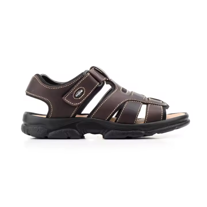 BABANOR® · Sandalias PIJO - Sandalias de hombre,  Cuero Auténtico, Nueva Tendencia para Verano, Ultra Cómodas y Duraderas, Suela de goma, Cierre Velcro - 1