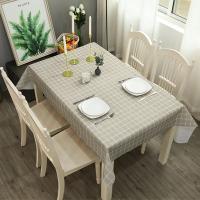 Mantel De Cocina Japonés Impermeable Y Resistente Al Aceite PVC Lattice Sin Lavado Teléfono De Hierro Para Hogar Clásico Estilo Cuadrícula - details 2