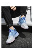 Zapatos De Verano Para Hombre Calzado Deportivo Casual De Alta Calidad Transpirable Zapatillas Moda 2024 Material Superior PU Tacón Bajo Cierre Con Cordones - details 1