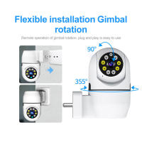 Cámara IP WiFi Tuya 1080P HD Inteligente Con Audio Bidireccional Visión Nocturna Y Detección De Movimiento Seguridad Para El Hogar Monitoreo Remoto a Través De La App Smart Life - details 5