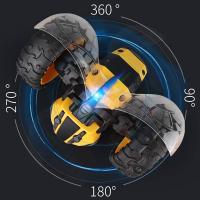Juguetes de Coche de Control remoto, coche acrobático con Giros laterales giratorios de 360 ° y Batería recargable - details 0