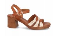 Sandalias 6600 de Piel con Tacón Ancho y Tiras Cruzadas - Elegancia y Confort Eleva tus looks de verano con estas sofisticadas sandalias de la reconocida marca Digo Digo. Diseñadas para la mujer que busca un equilibrio perfecto entre estilo y bienestar, e - details 0