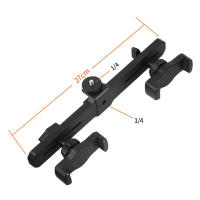 Soporte Universal Para Móvil Con Dos Barras Cruzadas Ajustables Accesorio Multifuncional Para Tripie De Grabación De Vídeo Y Streaming - details 5