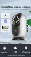 2K Camara Vigilancia WiFi Interior 360°, Monitor de bebé CCTV de 2MP, 1080P, Nocturna HD de 10 m, WiFi 5G/2.4 GHz, Detección Humana AI, Audio Bidireccional, Llamada de un Toque, para Bebé/Mascotas, - details 11