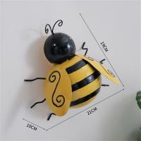 Adorno De Jardín En Forma De Abeja Bonita Decoración De Hierro Fundido Para Casa De Juguete Y Exterior Regalo Creativo - details 4