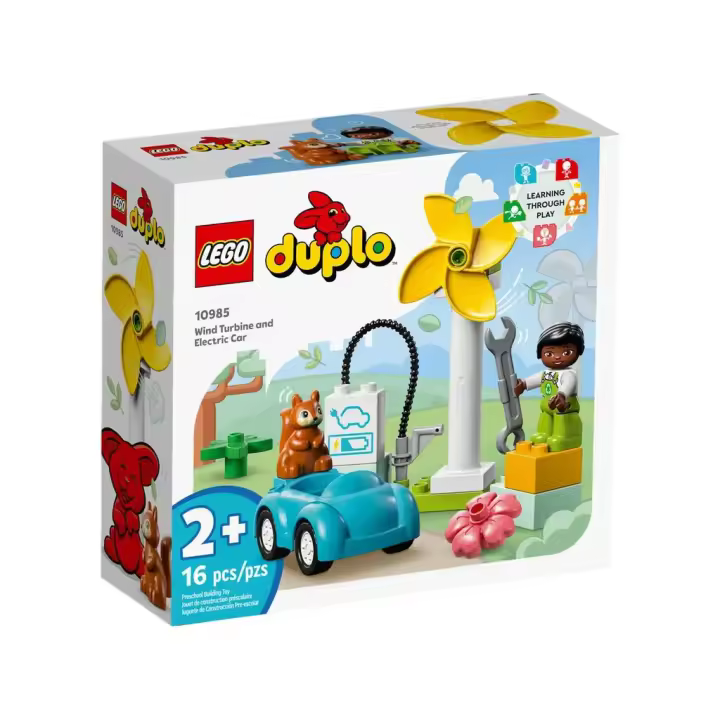 Lego Duplo Aerogenerador y Coche Eléctrico 10985 Lego duplo trenes LEGO - 1