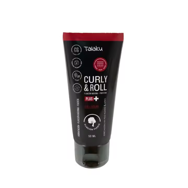 Talaku Gel Curly and Roll Plus + 50ml - 1
