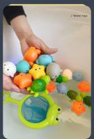 Juguetes De Baño Para Niños Animal De Iluminación Por Inducción Tortuga De Pesca En Red Juguete De Baño Para Bebés Unisex - details 0