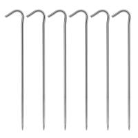 6pcs/10pcs Clavos De Tienda De Térmico Con Encaje Para Acampar Accesorios De Camping Resistente Al Desgaste Y Peso Ligero - details 16