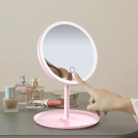 Espejo De Maquillaje Con Luz LED 3 Modos Desmontable Incluye Base De Almacenamiento Recargable Por USB Regalo Ideal - details 9