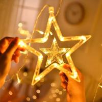 Decoración De Ramadan 2025 Estrella Y Luna De Navidad Cadena De Luces Para El Hogar Y Eventos Musulmanes Eid Mubarak Adorno De Fiesta Islámica - details 15