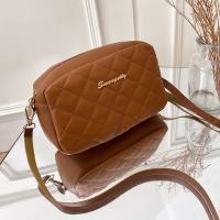 Bolso De Hombro Para Mujer En PU De Lujo Con Bordado De Lingge Negro Bolso Bandolera Pequeño Bolsa De Almacenamiento Moda - details 4