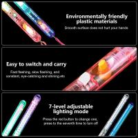 12/24/48Pcs Varitas De Fibra Luminiscente LED Varitas De Luz Para Fiesta Colores Opticos Para Bodas Y Fiestas Favoritos - details 11