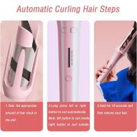 Rizador Automático Profesional de 42W con cable giratorio 360 ° de 1,5 M, rizador de 31mm, rizador iónico y temperature regulable, rizador cerámico de calentamiento de 10 Segundos. Adecuado para Cabello short Y Short - details 0