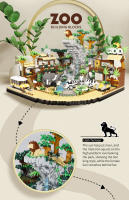 Bloques De Construcción Zoo DIY 4800+ Piezas Mini Bricks Modelo De Parque Desértico Juguete Interactivo Para Padres Y Niños Para Adultos Y Niños - details 11